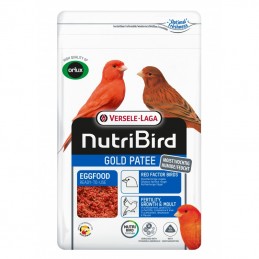 Gold Pâtée Humide Oiseaux Facteur Rouge - 1kg – NutriBird VERSELE LAGA 5410340222423 Accueil