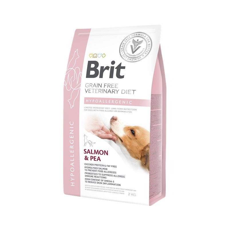 Brit - Grain Free Veterinary Diets Hypo-Allergenic BRIT FRESH  BRIT VETERINARY DOG