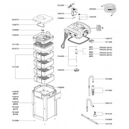 Supports de tuyau pour Professionnel (7212258) – Eheim EHEIM 4011708724309 Tuyaux et accessoires