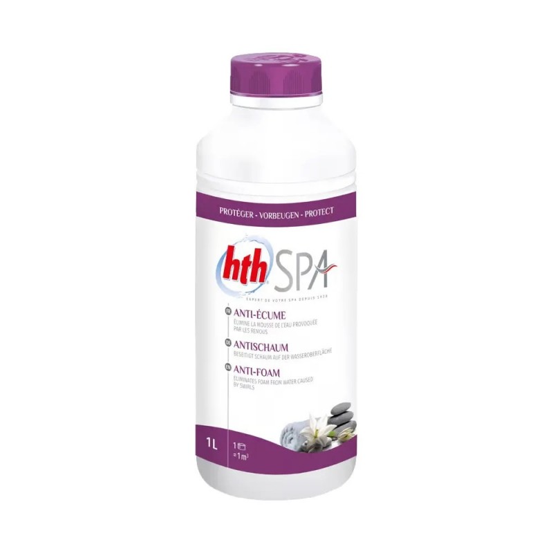 hth® Anti-Ecume 1 L  3521686010147 Piscines et Spa