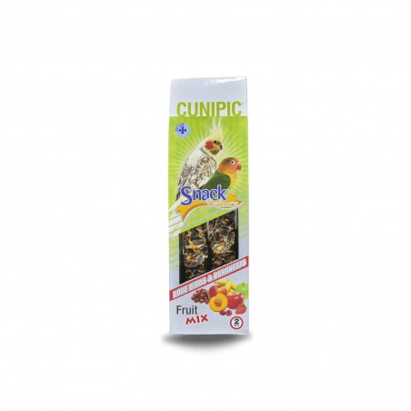 Sticks de Friandises FRUIT MIX Grandes Perruches & Inséparables – Cunipic