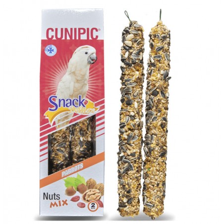 Sticks de Friandises NUTS MIX pour Perroquets – Cunipic