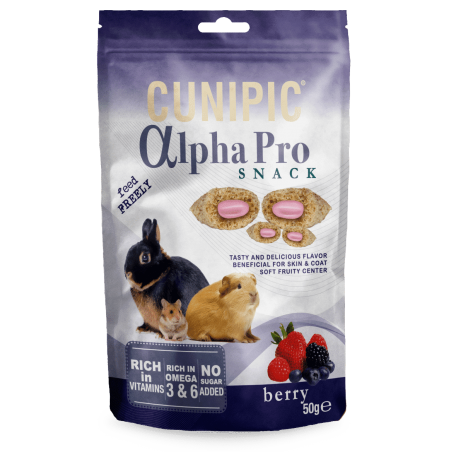 Snack aux BAIES Alpha Pro - Cunipic