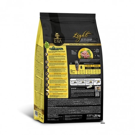 Croquettes ERA Natural CHAT Adulte Light – Grain Free Canard & Dinde