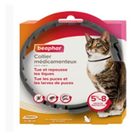 Collier Médicamenteux pour Chat - Beaphar