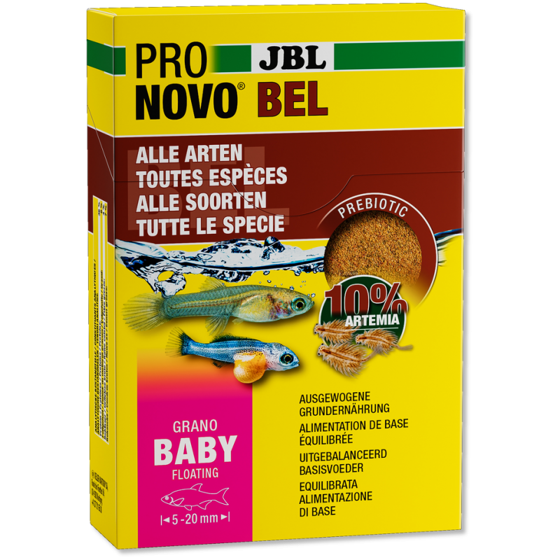 JBL ProNovo Bel Grano Baby - 3 x 10 ml JBL 4014162311252 Accueil