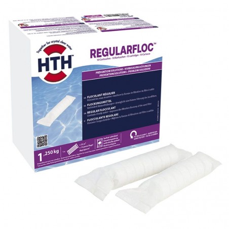 hth® REGULARFLOC -Floculant Régulateur Piscine 1.25 kg