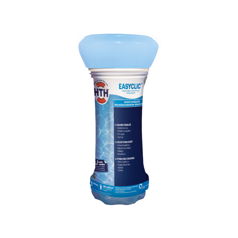 hth® Easyclic chlore stabilisé 1.660 g  3521686003996 Chlore