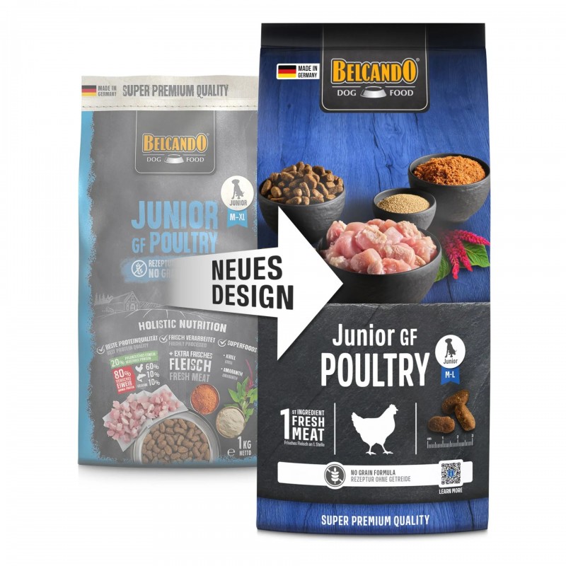 Croquettes Chien Belcando Junior Grain free Poultry BELCANDO  Croquettes Belcando