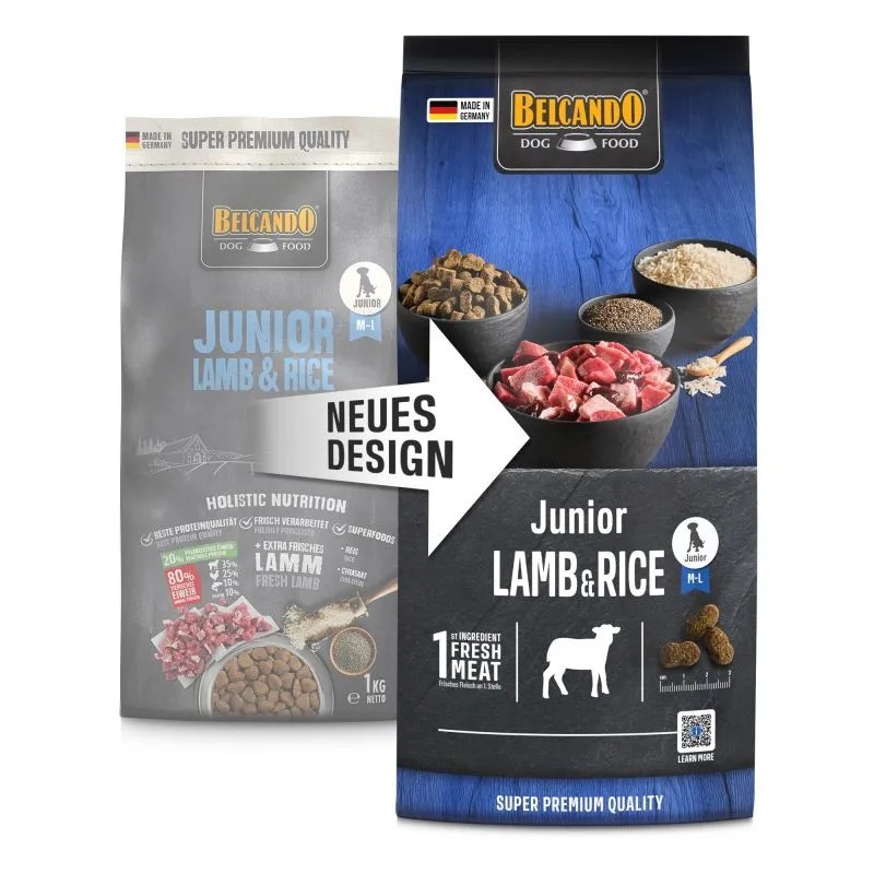 Croquettes Belcando Junior Lamb & Rice BELCANDO  Croquettes Belcando