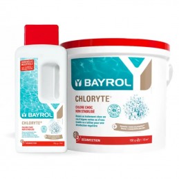 Chloryte Chlore Choc non stabilisé 3,3 kg BAYROL BAYROL  Traitements, test d'eau