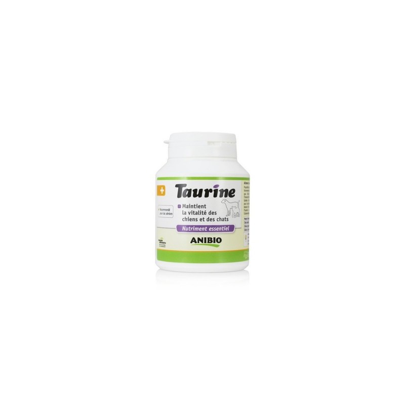 Taurine – Supplément nutritionnel pour chat – Anibio ANIBIO 3700215100393 Chats
