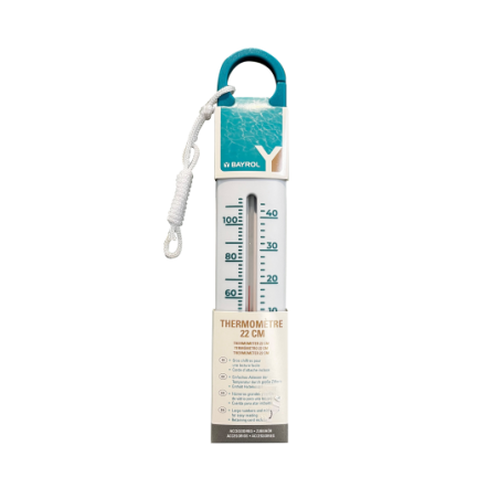 Thermomètre de piscine 22cm - Bayrol