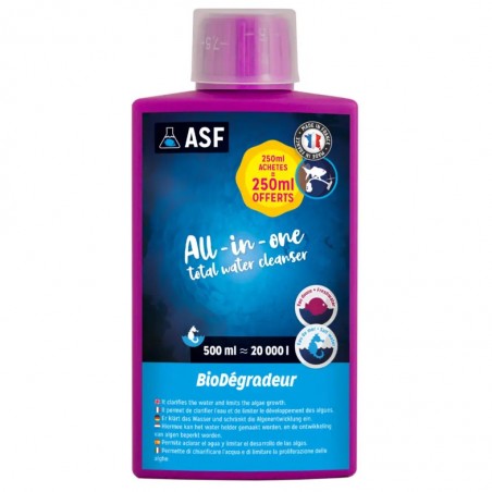 All-in-One  Bio-Degrader 250ml + 250ml offerts – Aquarium System