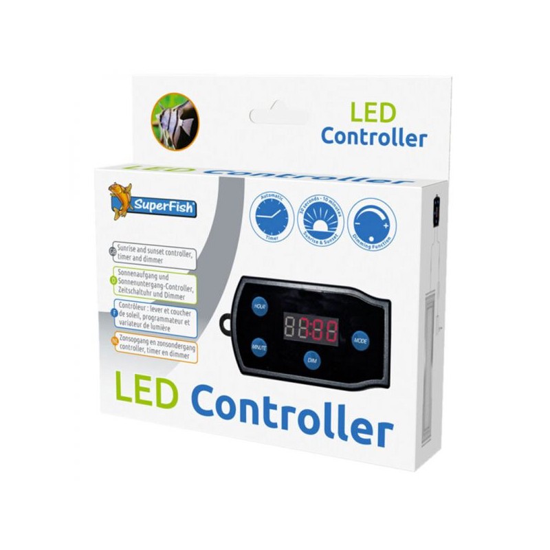 SuperFish Timer Retro Led+ Controller SUPERFISH 8715897305351 Pompe de brassage, de remontée