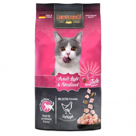 Croquettes LEONARDO Adult Light & Sterilised