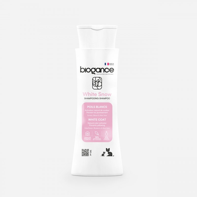 Shampooing Poils Blancs Chats 150 ML – Laboratoires Biogance biogance Laboratoires 3760225981740 Chats