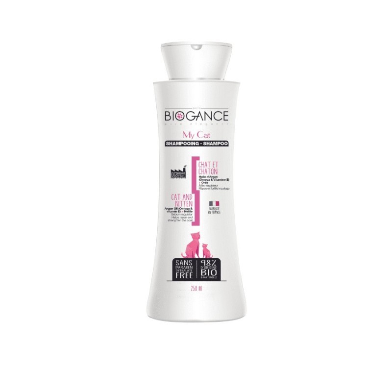 Shampooing Chats (My cat) 250 ML – Laboratoires Biogance biogance Laboratoires 3770001288086 Chats