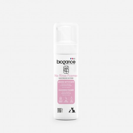 Mousse sans rinçage pour Chats  200 ml – Laboratoires Biogance