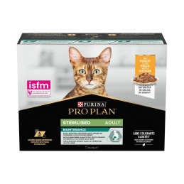 Proplan Chat Sterilisé Maintenance au bœuf Multipack 10 x 85 gr PRO PLAN 7613038182506 Boîtes, sachets pour chats