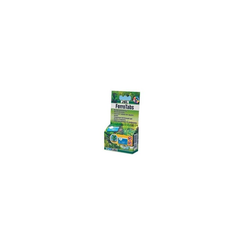 JBL ProFlora Ferropol tabs 30 tablettes JBL 4014162012388 Engrais