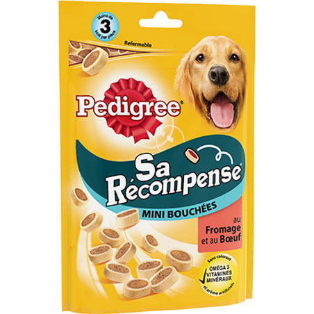 Friandise pour chien Pedigree Sa Récompense mini bouchées
