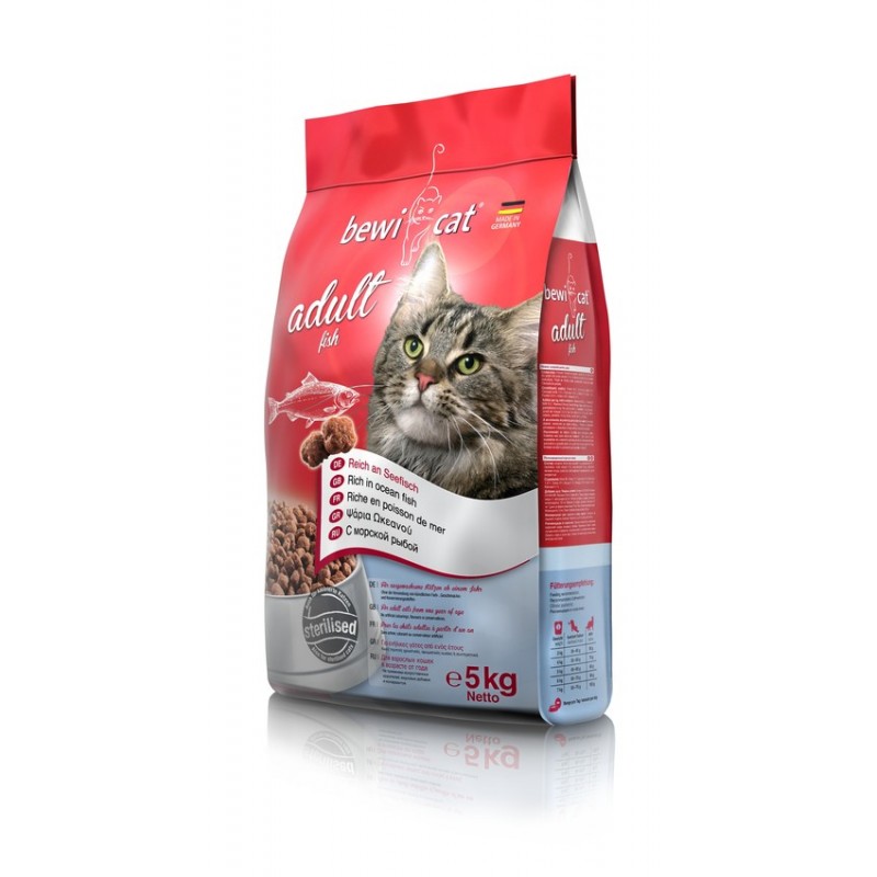 Croquettes Bewicat Adult Fish BEWI CAT  Croquettes Bewicat