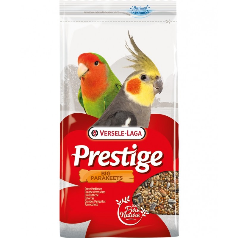 GRANDES PERRUCHES 1KG PRESTIGE VERSELE LAGA 5410340218808 Grande Perruche, Perroquet