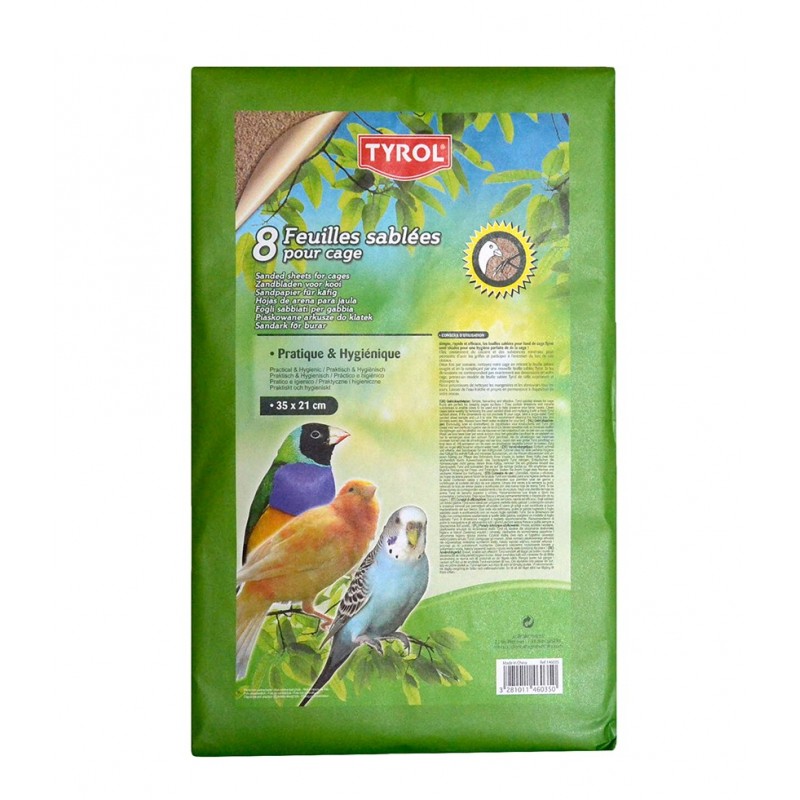 Tyrol Feuilles sablées 35 x 21 cm  3281011460350 Sable, feuilles sablées