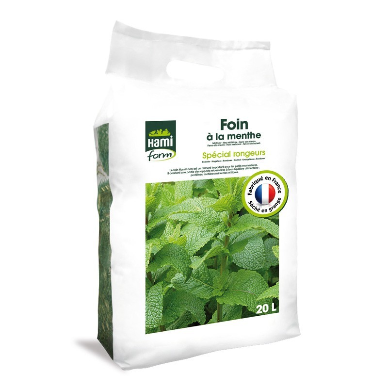 Foin HamiForm à la menthe 20 L HAMI 3469980006155 Litière, foin, paille