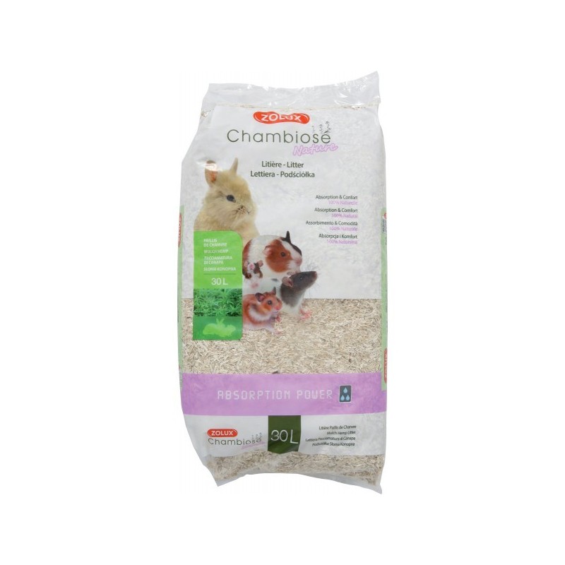 Litière chambiose Zolux 30 L ZOLUX 3336022123142 Litière, foin, paille