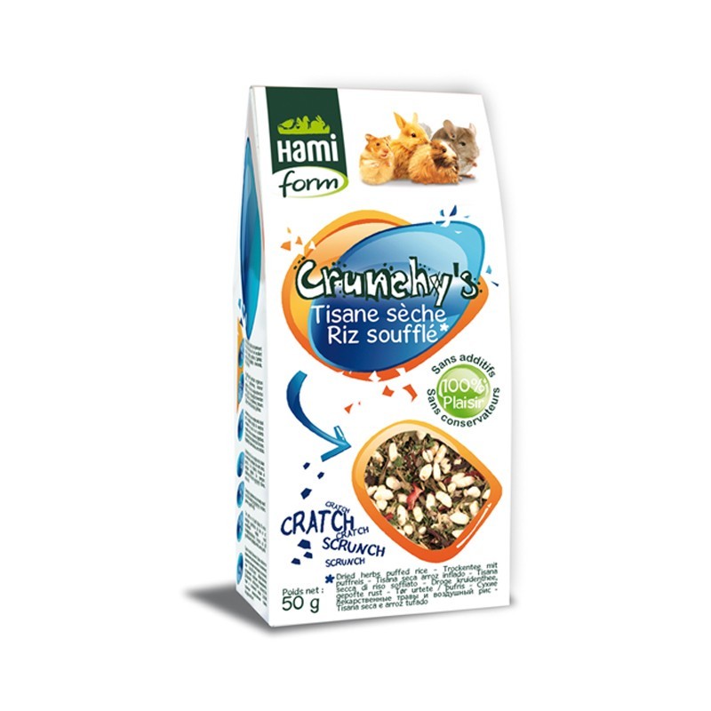 HamiForm Crunchy's Tisane sèche HAMI 3469980003055 Friandise & Complément