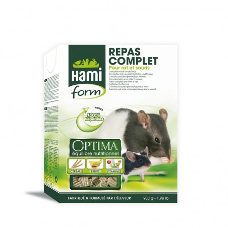 HamiForm Repas complet Rat et Souris 900 g