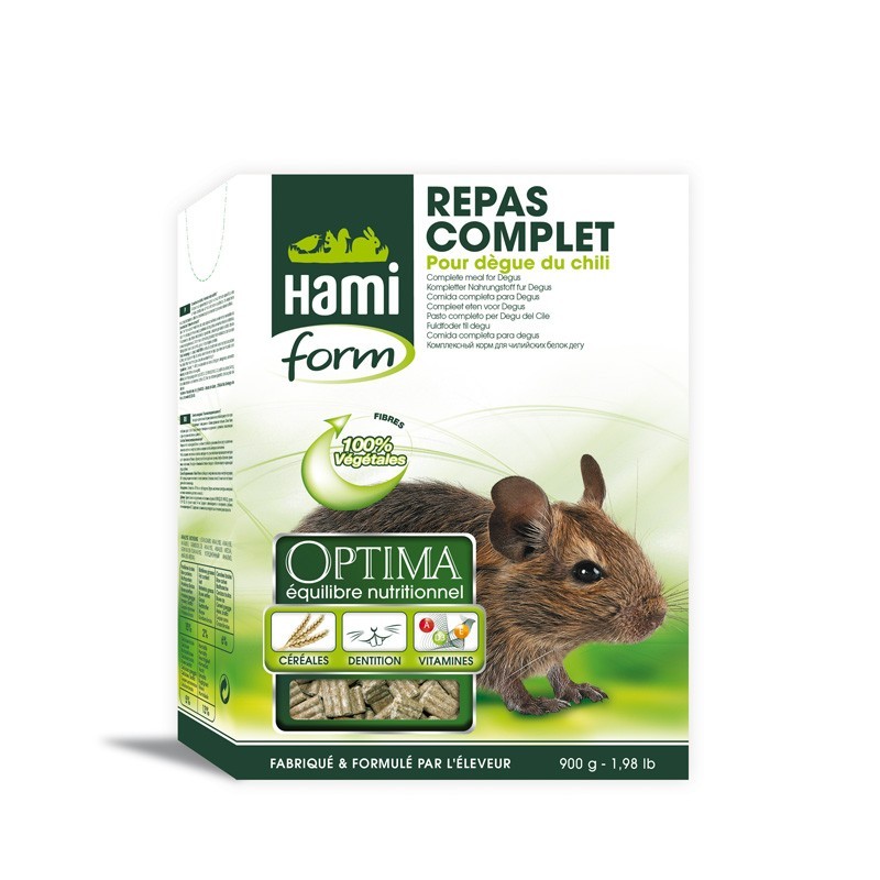 HamiForm Repas complet Dègue du Chili 900 g HAMI 3469980000528 Alimentation