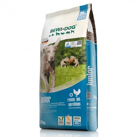Croquettes BewiDog Junior 25 kg