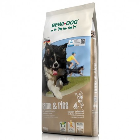 Croquettes BewiDog Lamb & Rice 12.5 kg