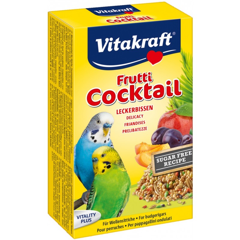 Vitakraft Cocktail de fruits pour Perruches VITAKRAFT VITOBEL 4008239218780 Perruche