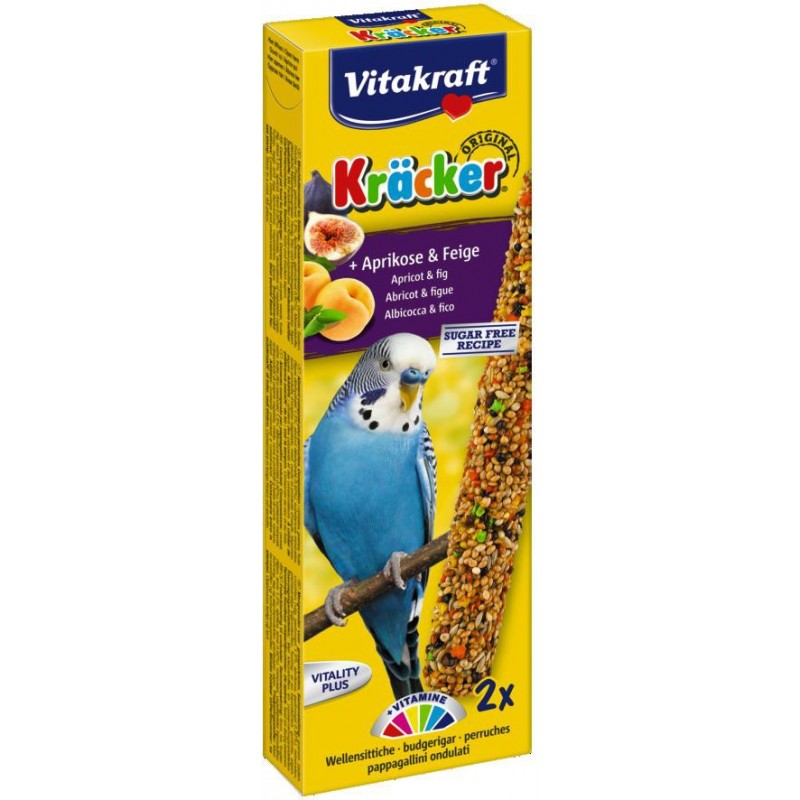 Vitakraft Kräcker Perruches Abricot & Figue VITAKRAFT VITOBEL 4008239212641 Perruche