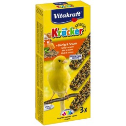 Kräcker® - Canaris au miel & sésame x3 - Vitakraft VITAKRAFT VITOBEL 4008239212511 Canaris