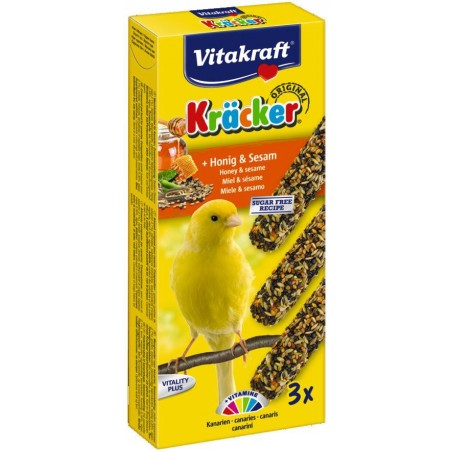 Kräcker® - Canaris au miel & sésame x3 - Vitakraft