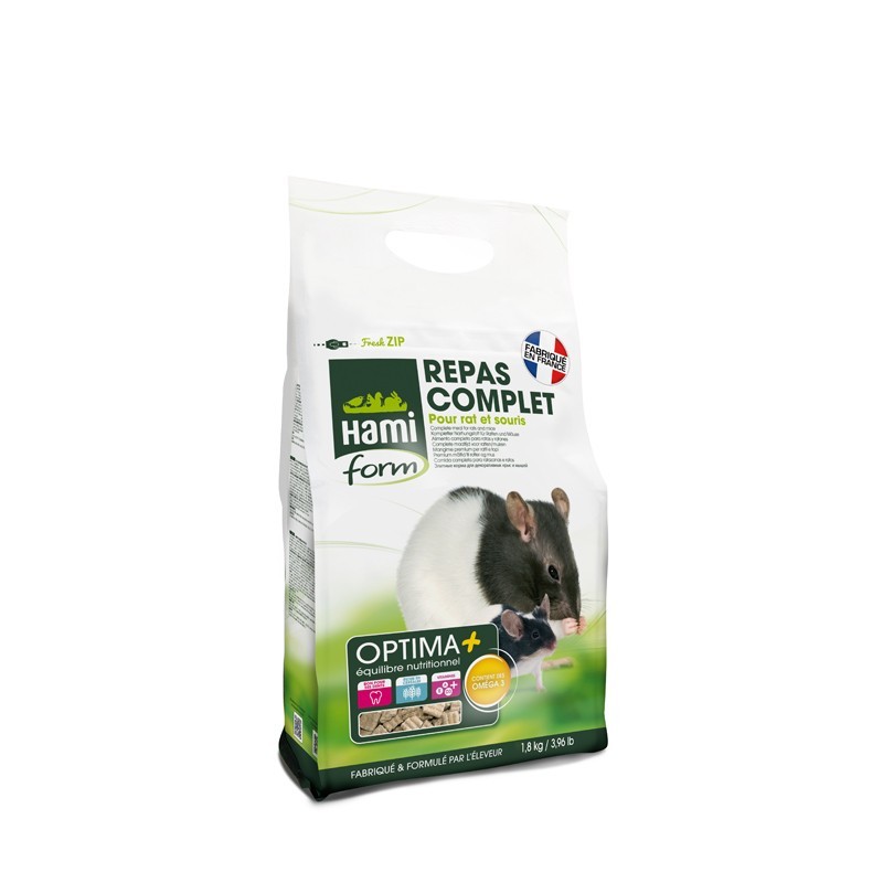 Hami Form Repas complet pour Rat & Souris 1.8 kg HAMI 3469980005479 Alimentation