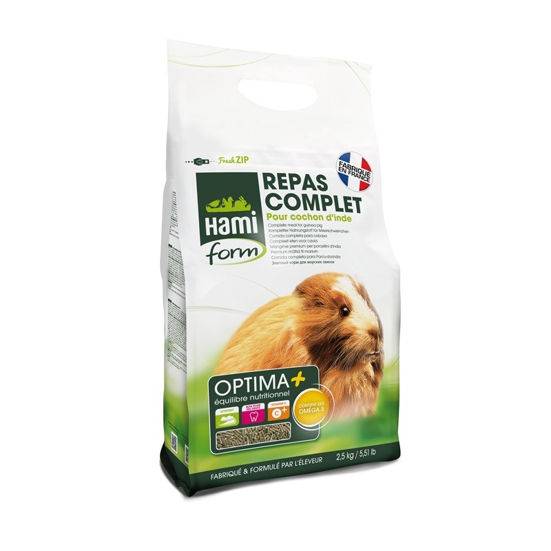 Hami Form Repas Premium Cochon d'Inde 2,5 kg HAMI 3469980000160 Alimentation