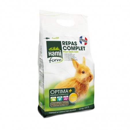 Hami Form Repas Complet pour Lapin nain 2,5 kg