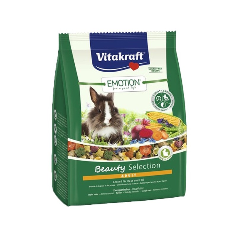 EMOTION BEAUTY LAPIN ADULTE VITAKRAFT VITOBEL  Alimentation
