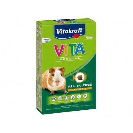 Vitakraft Vita Cochon d'Inde spécial Adulte 600 g
