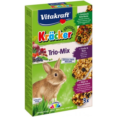 Vitakraft kräcker Lapin nain Trio Mix