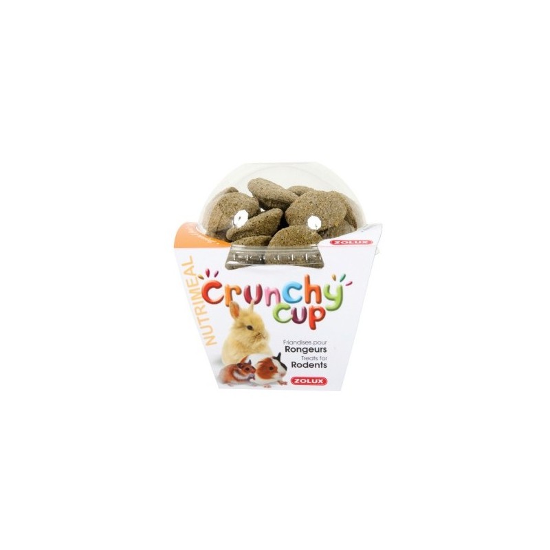 Crunchy Cup Luzerne & Persil Zolux ZOLUX 3336022092530 Friandise & Complément