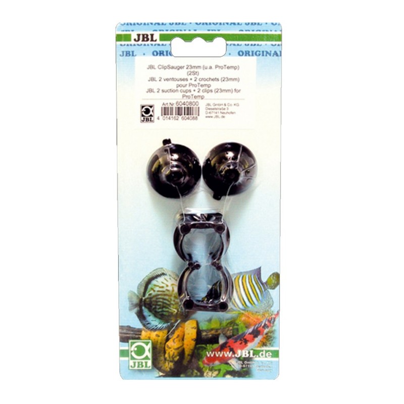 JBL 2 ventouses + 2 crochets (23mm) pour ProTemp JBL 4014162604088 Divers
