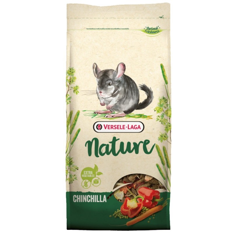 Versele Laga Chinchilla Nature 9 kg VERSELE LAGA 5410340613870 Alimentation