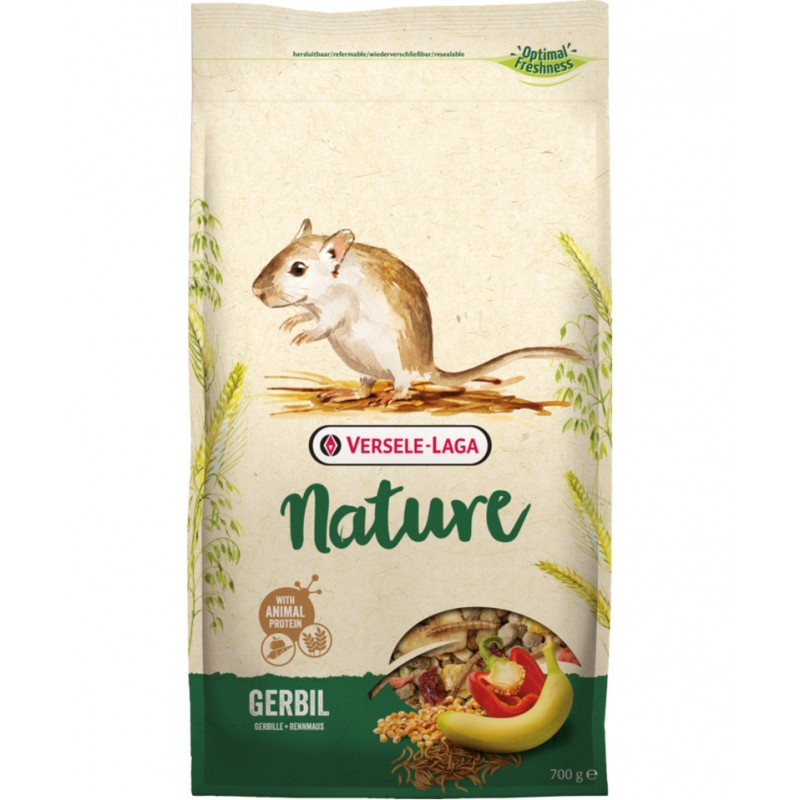 Gerbille Nature Versele Laga 700g VERSELE LAGA 5410340614228 Alimentation